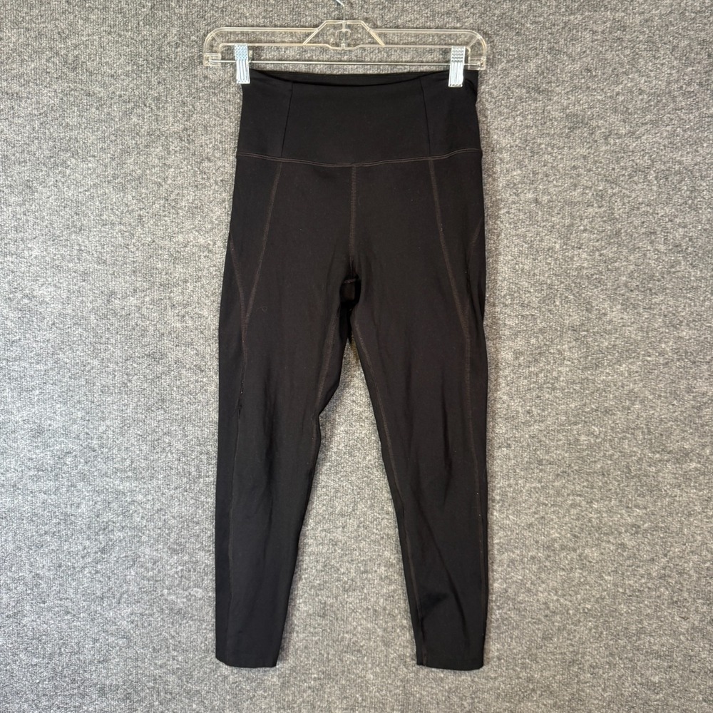 Girlfriend Collective Leggings‎ Womens Small Black High Waisted Ankle Stretch